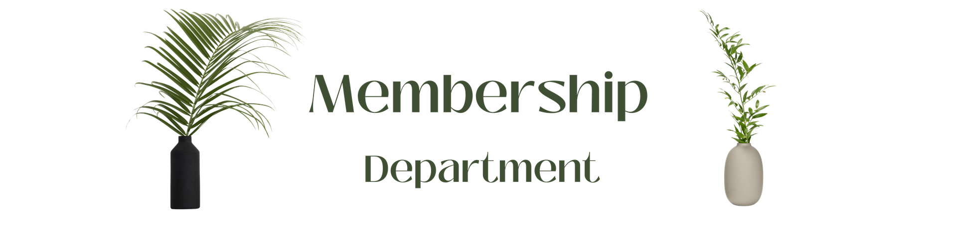 Membership Department